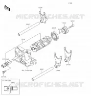 CAMBIO TAMBURO   FORCHE SHIFT per Kawasaki Z1000 2018