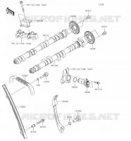 CAMSHAFT   TENSIONER per Kawasaki Z1000 2018
