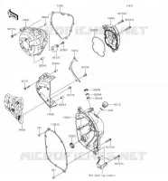 Coperchi motore per Kawasaki Z1000 2018