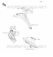 ETICHETTE per Kawasaki Z1000 2018