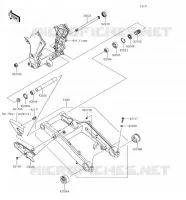 FORCELLONE per Kawasaki Z1000 2018