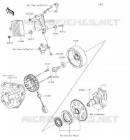 GENERATORE per Kawasaki Z1000 2018