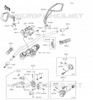 MANUBRIO per Kawasaki Z1000 2018
