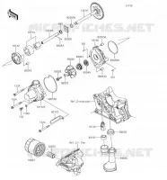 POMPA DELL'OLIO per Kawasaki Z1000 2018