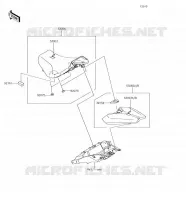 POSTO A SEDERE per Kawasaki Z1000 2018