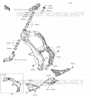 TELAIO per Kawasaki Z1000 2018