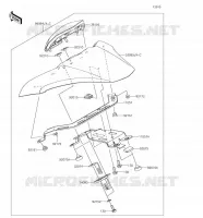 ACCESSORIO (COUVRE SELLE) per Kawasaki Z900 2018