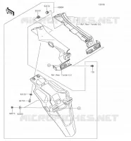 ACCESSORIO(Extended Flap) per Kawasaki Z900 2018