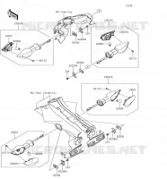 INDICATORI per Kawasaki Z900 2018