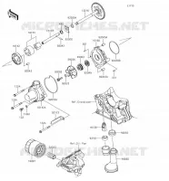 POMPA DELL'OLIO per Kawasaki Z900 2018