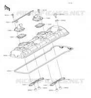 TESTATA COPERTURA per Kawasaki Z900 2018