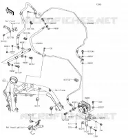 TUBO FRENO per Kawasaki Z900 2018