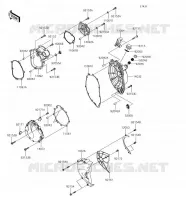 Coperchi motore per Kawasaki NINJA ZX-6R 2018