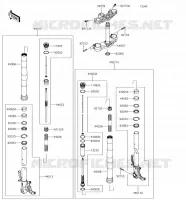 FORCELLA per Kawasaki NINJA ZX-6R 2018