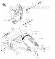 FORCELLONE per Kawasaki NINJA ZX-6R 2018
