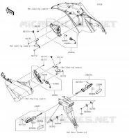 INDICATORI per Kawasaki NINJA ZX-6R 2018