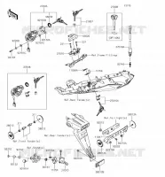 INTERRUTTORE   RIFLETTORI per Kawasaki NINJA ZX-6R 2018