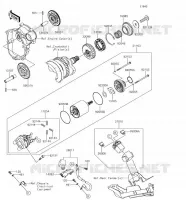 MOTORINO DI AVVIAMENTO per Kawasaki NINJA ZX-6R 2018