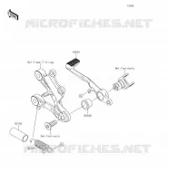 PEDALE FRENO   TORK LINK per Kawasaki NINJA ZX-6R 2018