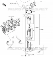 POMPA DI BENZINA per Kawasaki NINJA ZX-6R 2018