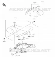 POSTO A SEDERE per Kawasaki NINJA ZX-6R 2018