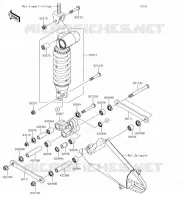 SOSPENSIONI   AMMORTIZZATORE per Kawasaki NINJA ZX-6R 2018
