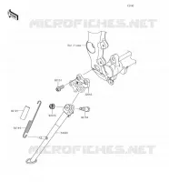 SUPPORTO per Kawasaki NINJA ZX-6R 2018