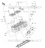 TESTATA per Kawasaki NINJA ZX-6R 2018