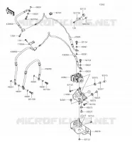 TUBO FRENO per Kawasaki NINJA ZX-6R 2018