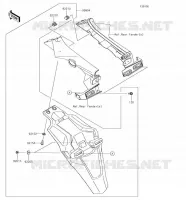 ACCESSORIO(Extended Flap) per Kawasaki Z900 2018