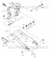 FORCELLONE per Kawasaki Z900 2018