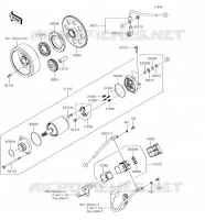 MOTORINO DI AVVIAMENTO per Kawasaki Z900 2018