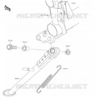 SUPPORTO per Kawasaki Z900 2018