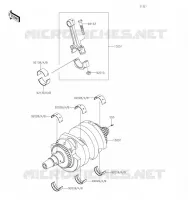 ALBERO MOTORE per Kawasaki VULCAN S 2019