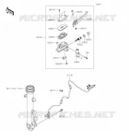 ANTERIORE POMPA per Kawasaki VULCAN S 2019