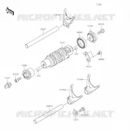 CAMBIO TAMBURO   FORCHE SHIFT per Kawasaki VULCAN S 2019
