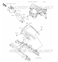 FIANCHETTI   COPERCHIO CATENA per Kawasaki VULCAN S 2019