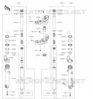 FORCELLA per Kawasaki VULCAN S 2019