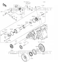 MOTORINO DI AVVIAMENTO per Kawasaki VULCAN S 2019