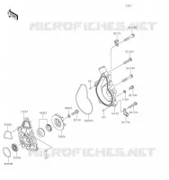 POMPA DELL'ACQUA per Kawasaki VULCAN S 2019
