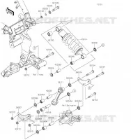 SOSPENSIONI   AMMORTIZZATORE per Kawasaki VULCAN S 2019