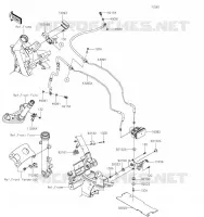 TUBO FRENO per Kawasaki VULCAN S 2019