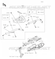 ACCESSORIO (SUPPORT TOP CASE) per Kawasaki Z650 2019