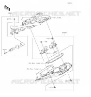 ACCESSORIO(U Lock Bracket etc.) per Kawasaki Z650 2019