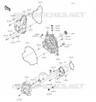 Coperchi motore per Kawasaki Z650 2019