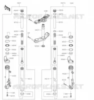 FORCELLA per Kawasaki Z650 2019