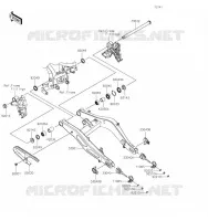 FORCELLONE per Kawasaki Z650 2019