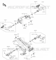 INDICATORI per Kawasaki Z650 2019