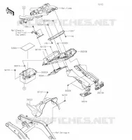 PARAFANGO POSTERIORE per Kawasaki Z650 2019