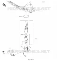POMPA DI BENZINA per Kawasaki Z650 2019
